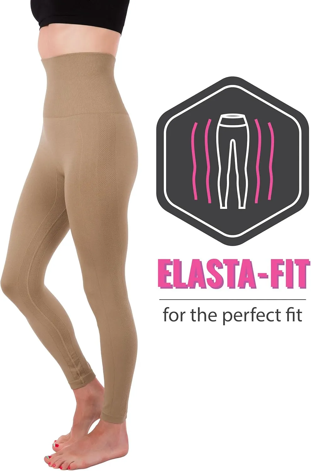 Activewear Thick High Waist Tummy Compression Slimming Body Leggings Pant