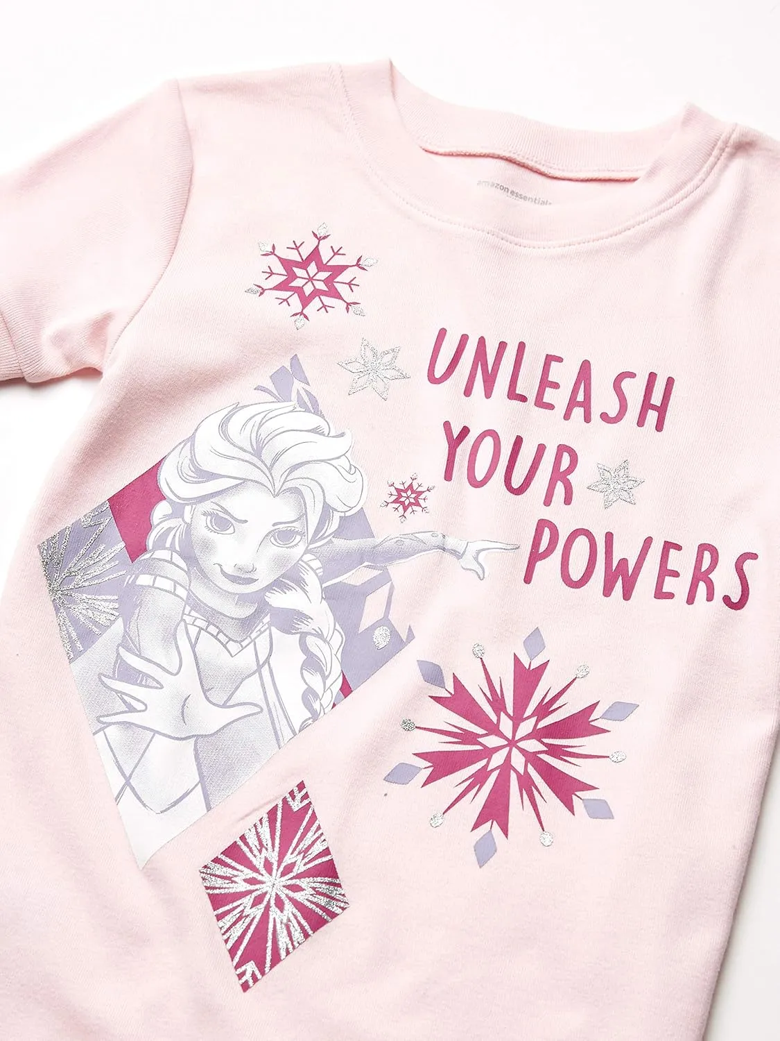 Amazon Essentials Disney | Marvel | Star Wars Babies, Toddlers, and Girls' Pajama Set, 4-Piece (Previously Spotted Zebra)