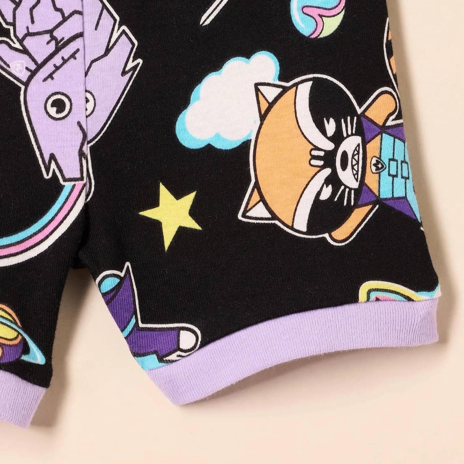 Amazon Essentials Disney | Marvel | Star Wars Babies, Toddlers, and Girls' Pajama Set, 4-Piece (Previously Spotted Zebra)
