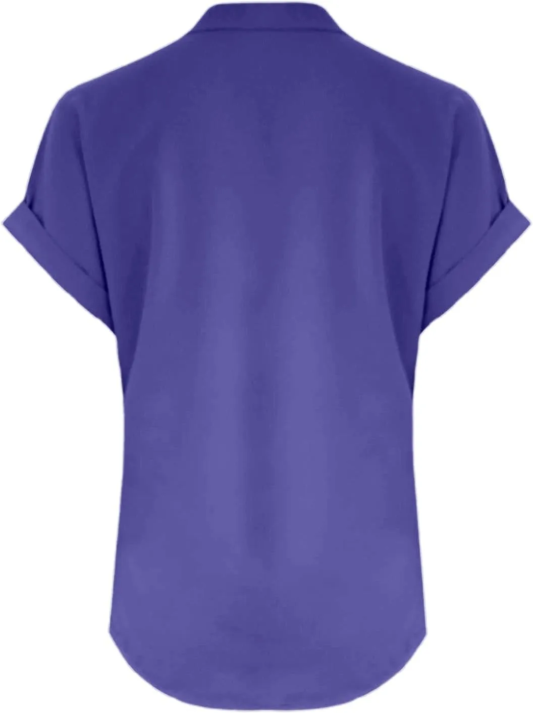 Aniywn Linen Shirts for Women 2025 Summer Casual Button Down V Neck Short Sleeve Tee Tops Comfy Trendy Business Work Blouses