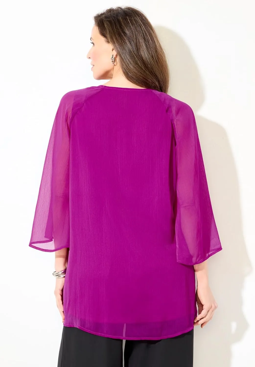 Catherines Women's Plus Size Dazzling Blouse