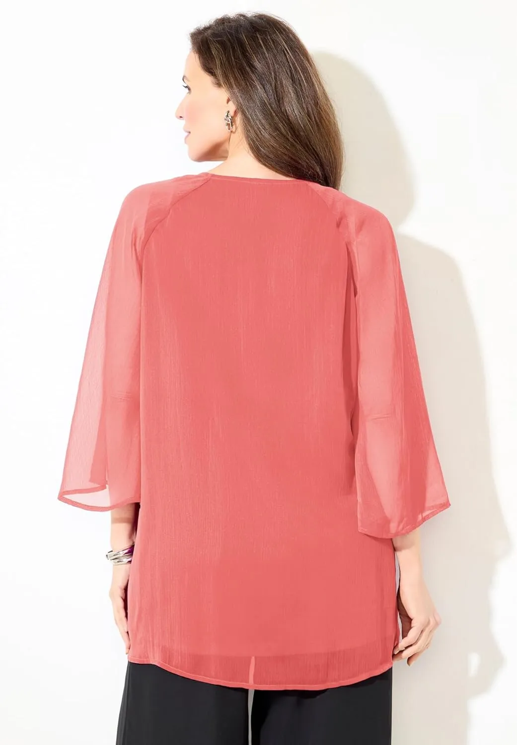 Catherines Women's Plus Size Dazzling Blouse