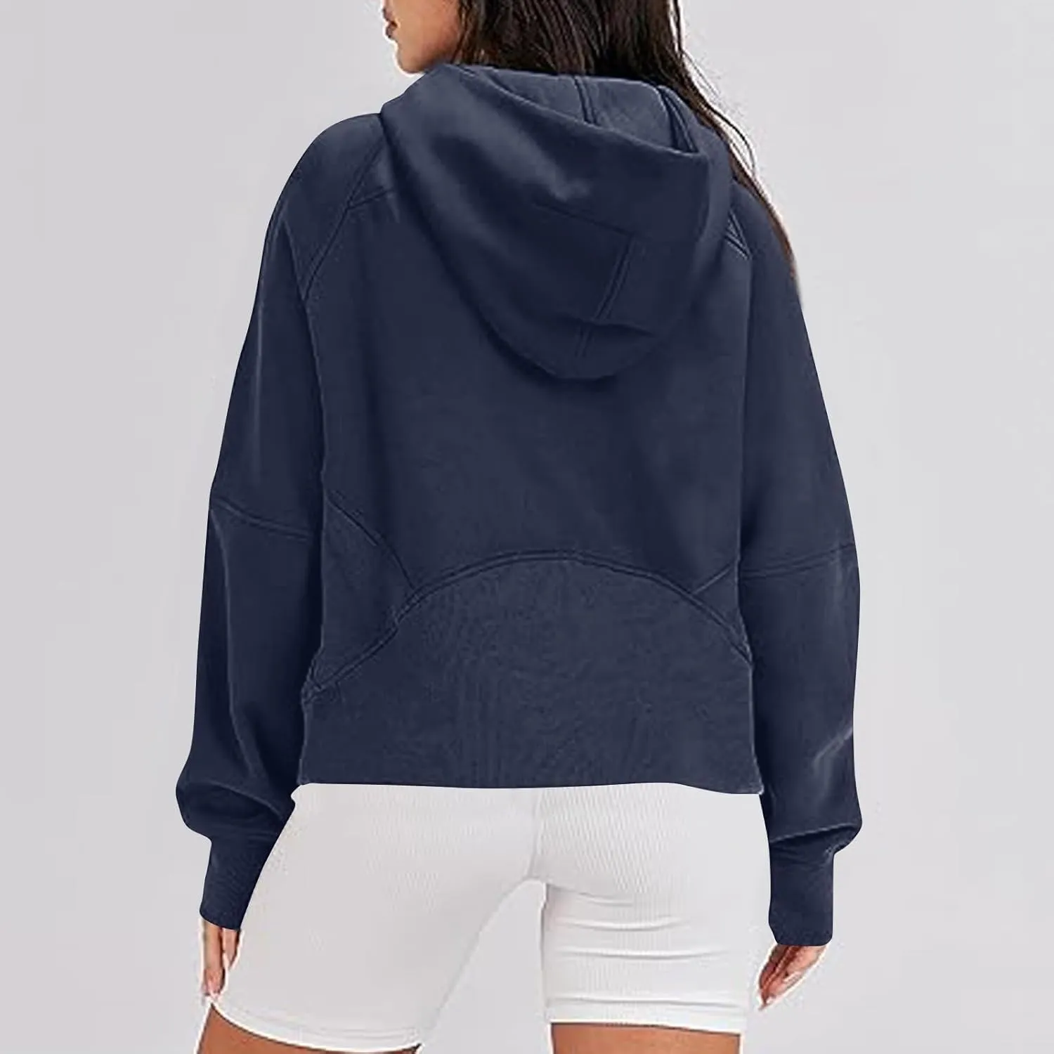 ChicCrate Half Zip Sweatshirt Women Quarter Zip Zip up Hoodie Jackets Winter Clothes Pullover 2025 Cowgirl Shirt