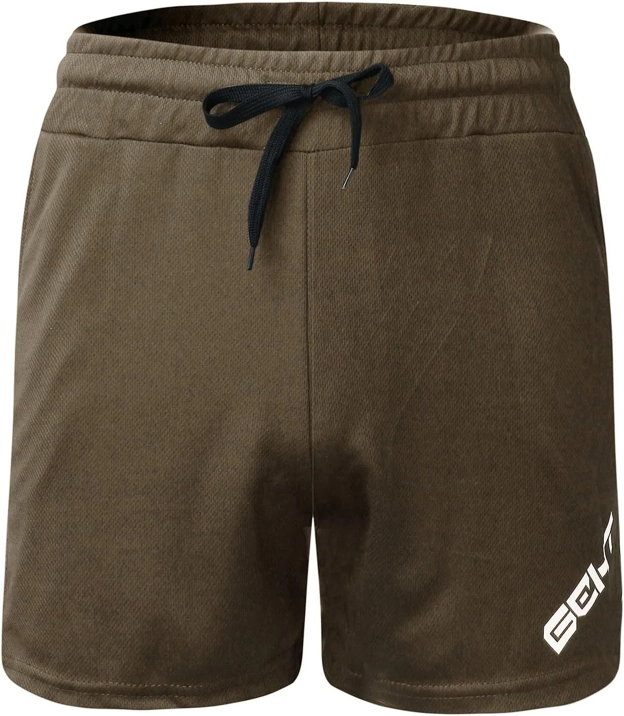 CRNTCEM Men's Slim Fit Lounge Shorts Cotton Athletic Jogger Gym Shorts Drawstring Fitness Workout Training Bodybuilding Short