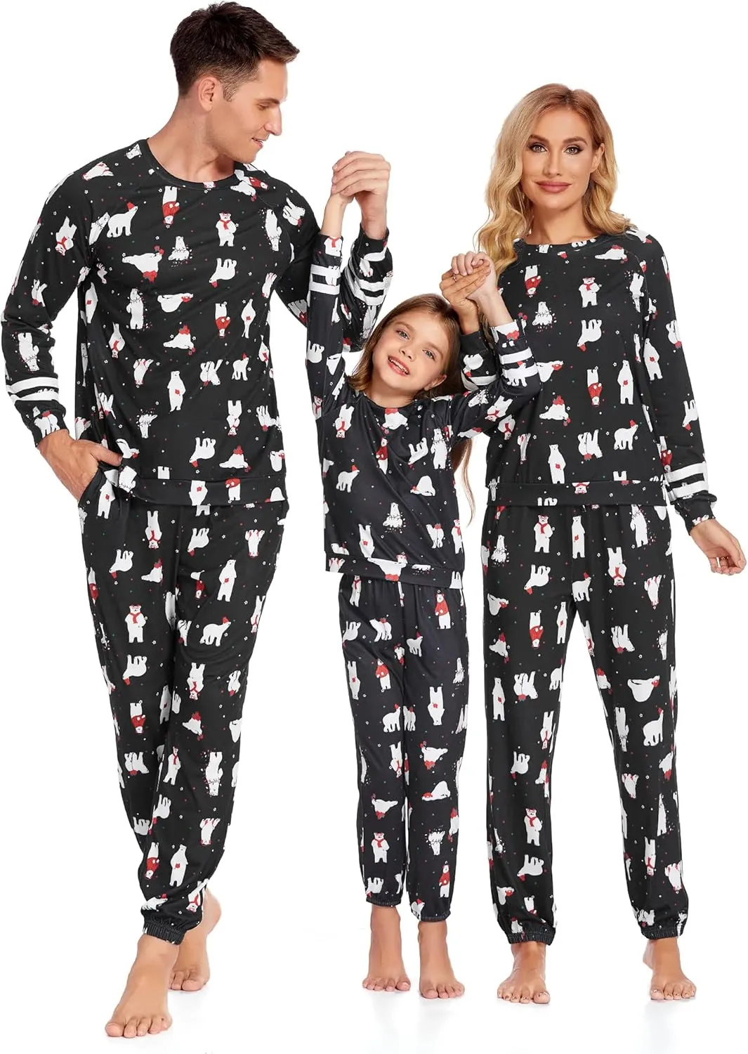 Ekouaer Sweatsuits Womens Loungewear Set Tracksuit Long Sleeve Pajamas Set with Pockets 2 Piece Outfits Lounge Sets