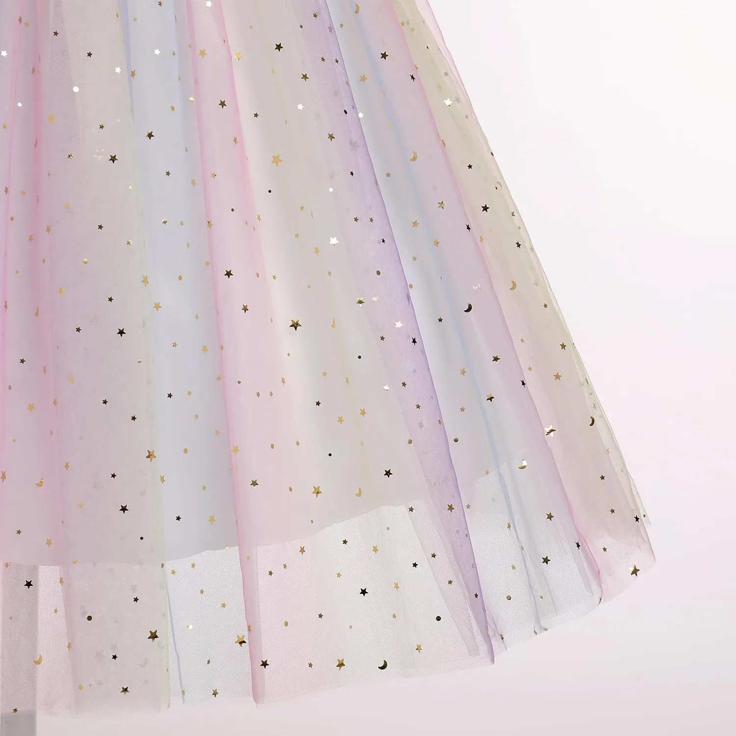 Flower Girl Dress Princess Sleeveless Floral Embroidered Kids Summer Wedding Pageant Birthday Tutu Tulle Dress