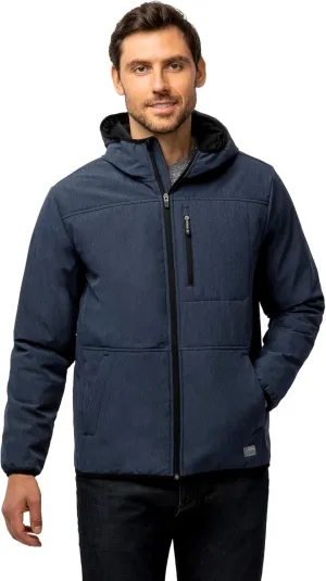 Free Country Men's Melange Stretch Full Zip Hoodie