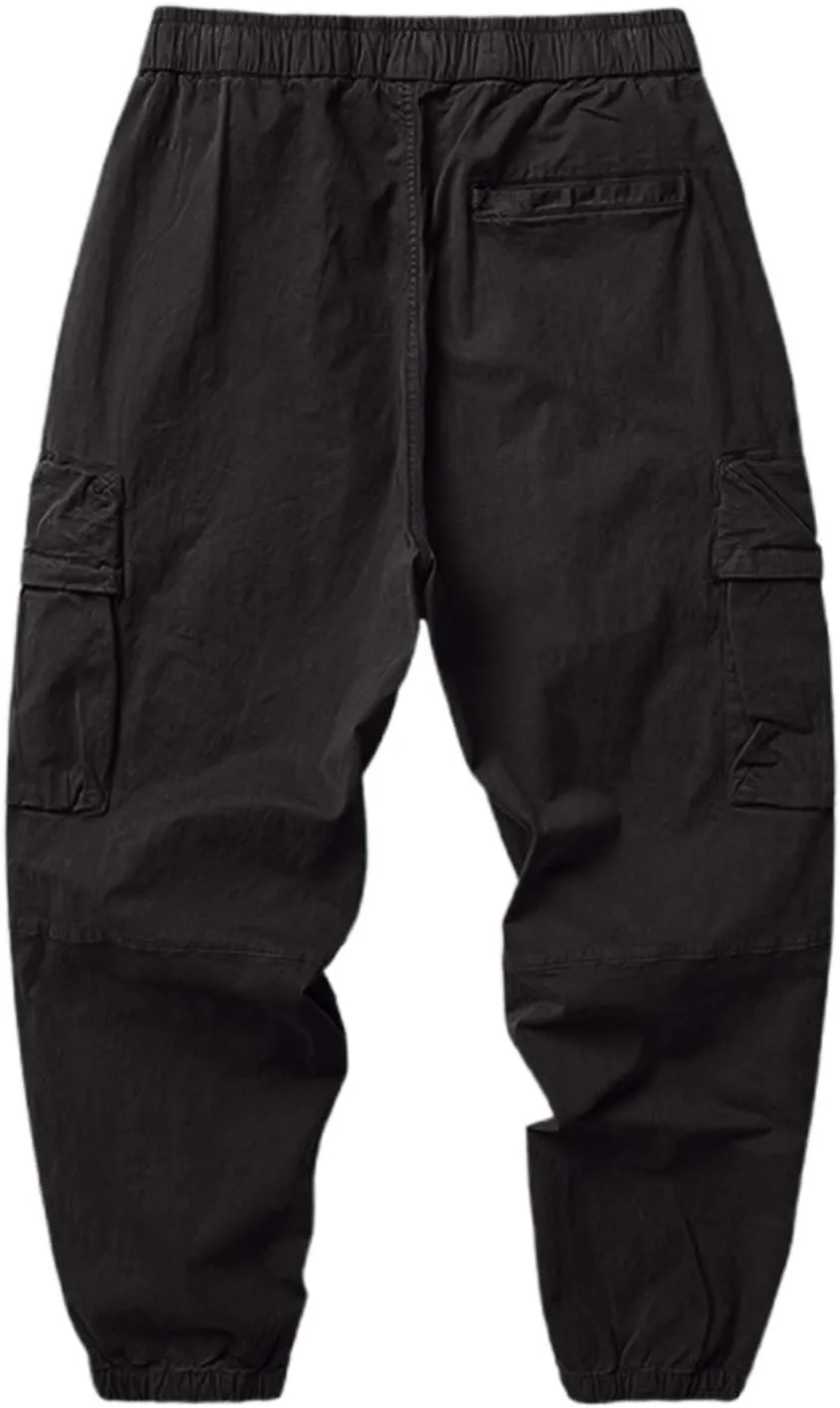 Gym Sweattrousers Men Hiking Linen Linen Thermal Athletic Hiking Business Casual Big and Tall Regular Fit Travel Wide