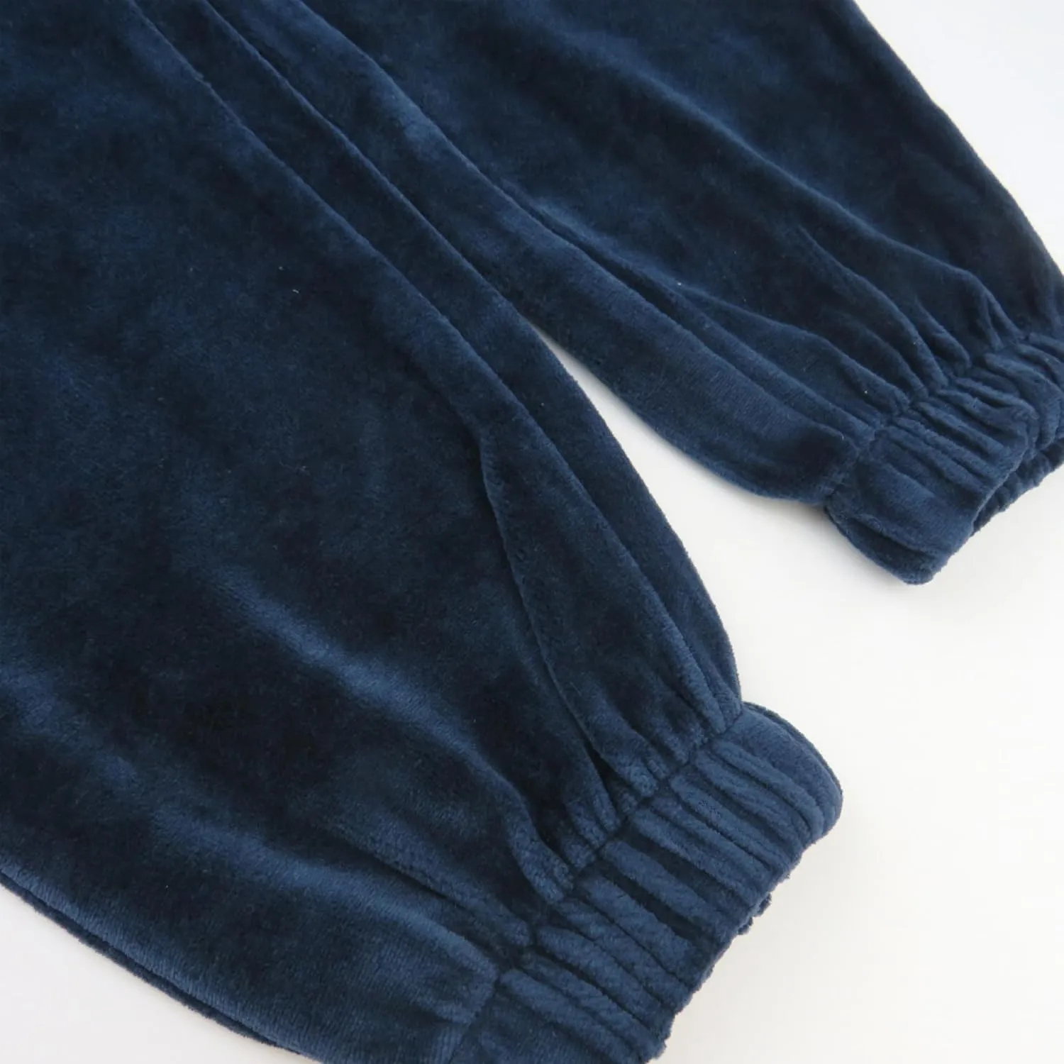 HONESTBABY Velour Pullover Hoodie and Zip Front Sweatshirt and Jogger Sweatpants Set