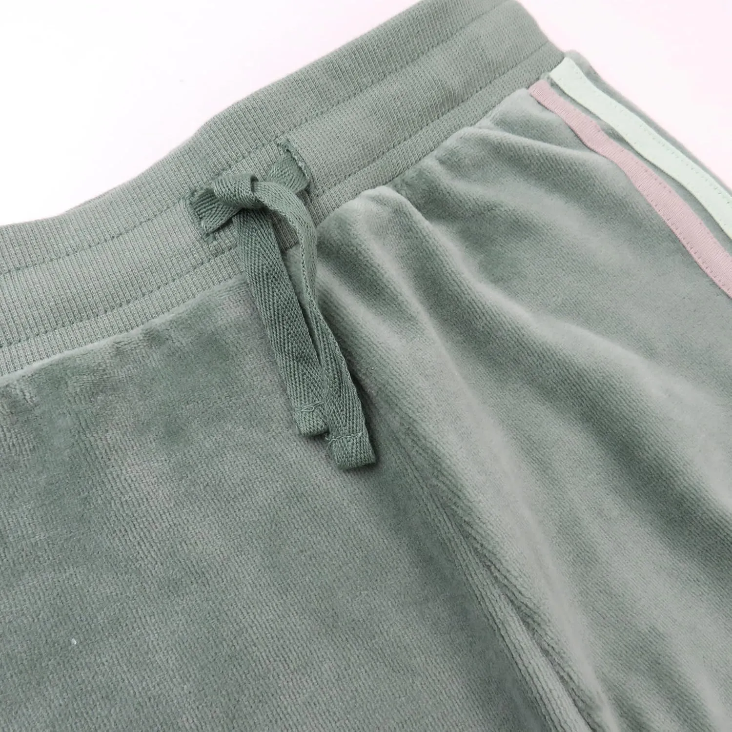 HonestBaby Velour Pullover Hoodie and Zip Front Sweatshirt and Jogger Sweatpants Set