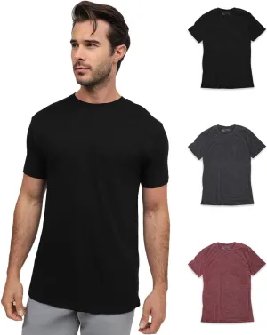 INTO THE AM Pocket T Shirts for Men S - 4XL Soft Fitted Short Sleeve Mens Pocket Tee Shirts