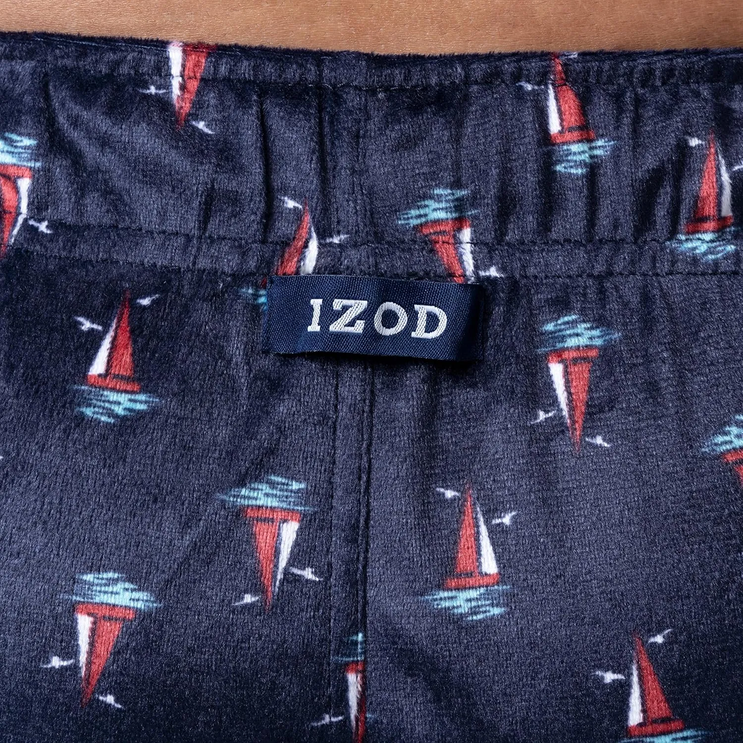 IZOD Men's Lite Touch Fleece Sleep Pajama Pant