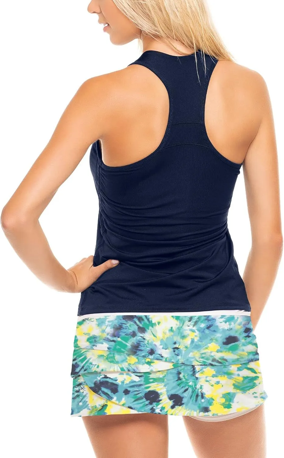 Lucky In Love V-Neck Tank with Built in Bra