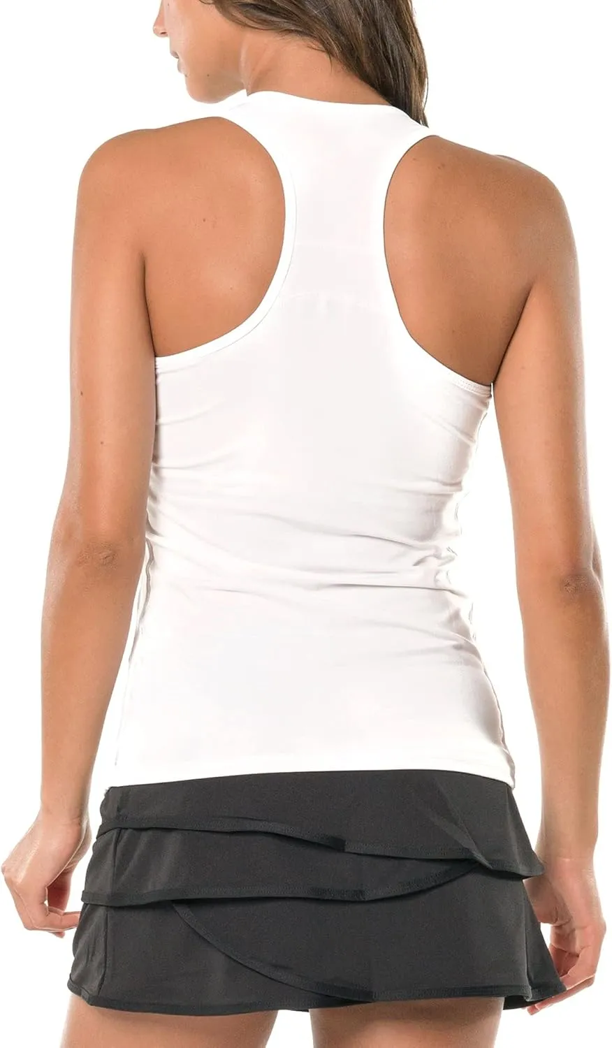 Lucky In Love V-Neck Tank with Built in Bra