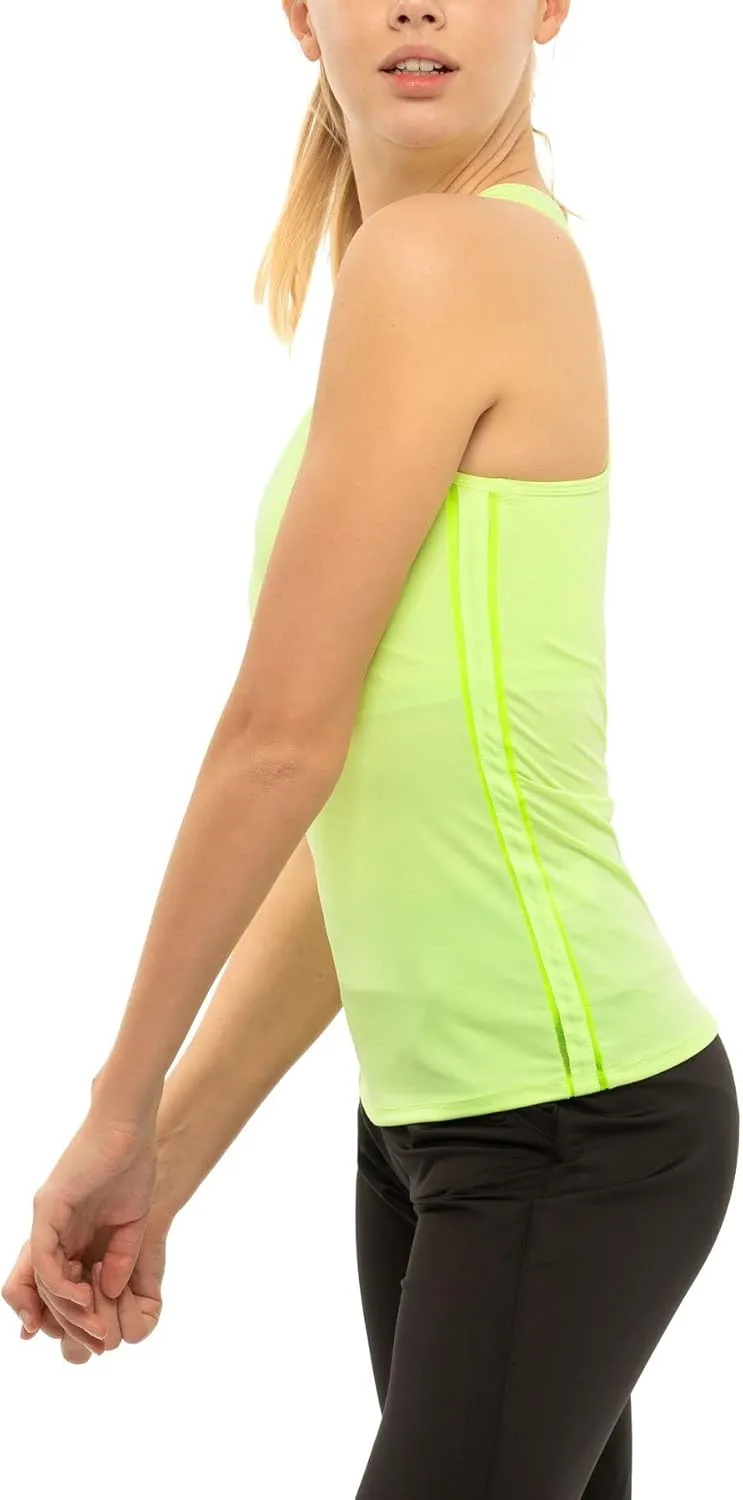 Lucky In Love V-Neck Tank with Built in Bra