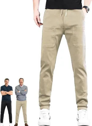 Mencomfy Cargo Pants, Men Comfy Multipants - High Stretch Multi-Pocket Durable Cargo Pants Waterproof Relaxed Fit