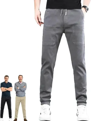 Mencomfy Cargo Pants, Men Comfy Multipants - High Stretch Multi-Pocket Durable Cargo Pants Waterproof Relaxed Fit
