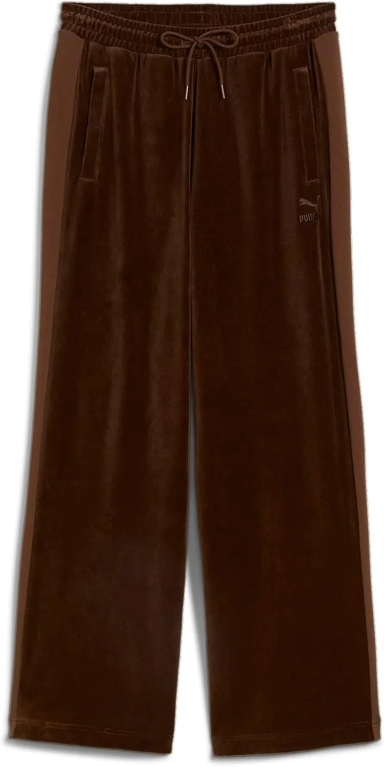 PUMA Men's Iconic T7 Oversized Velour Track Pants