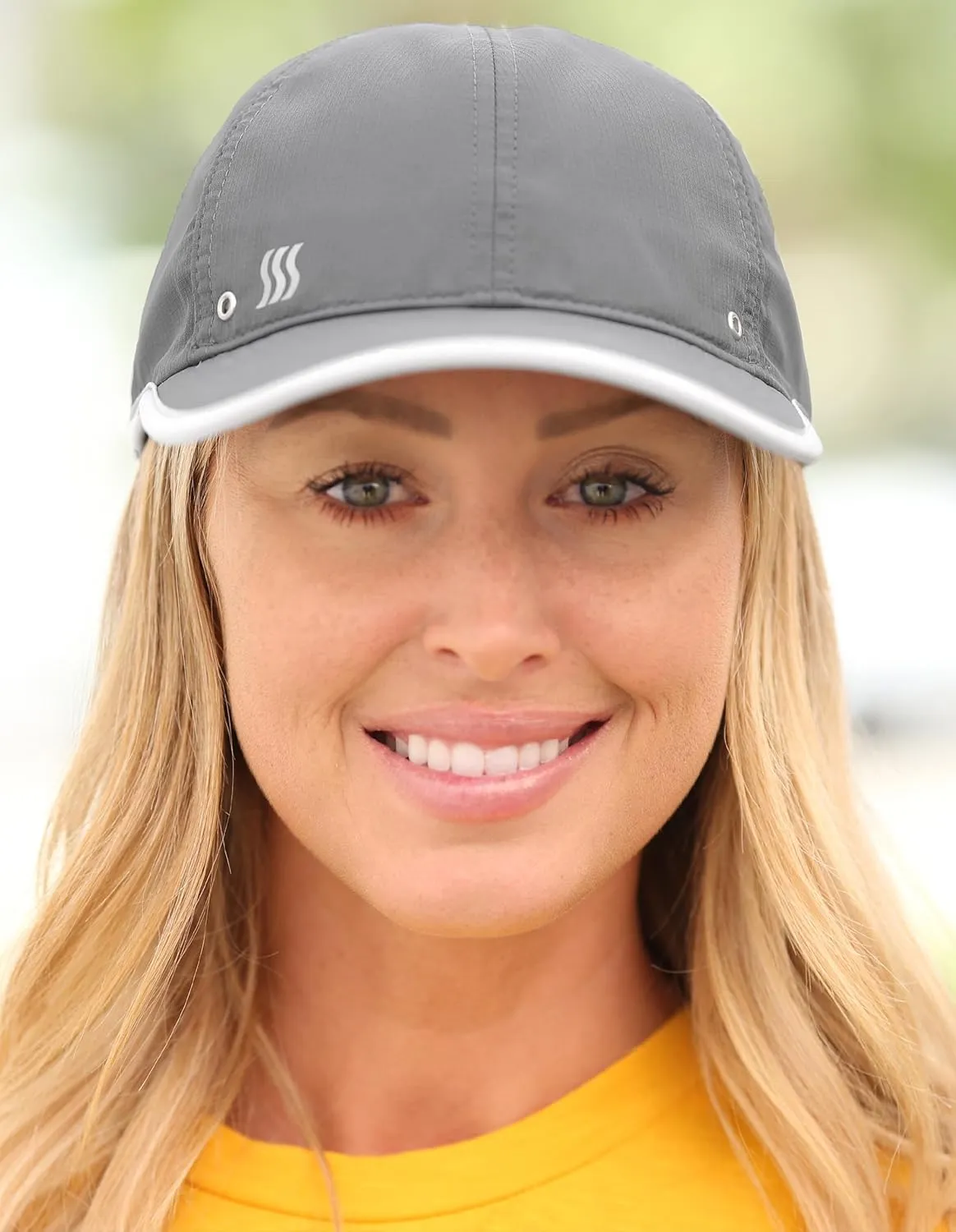 SAAKA Featherlight Sports Hat. Lightweight, Quick Drying. Running, Tennis & Golf Cap for Women & Girls