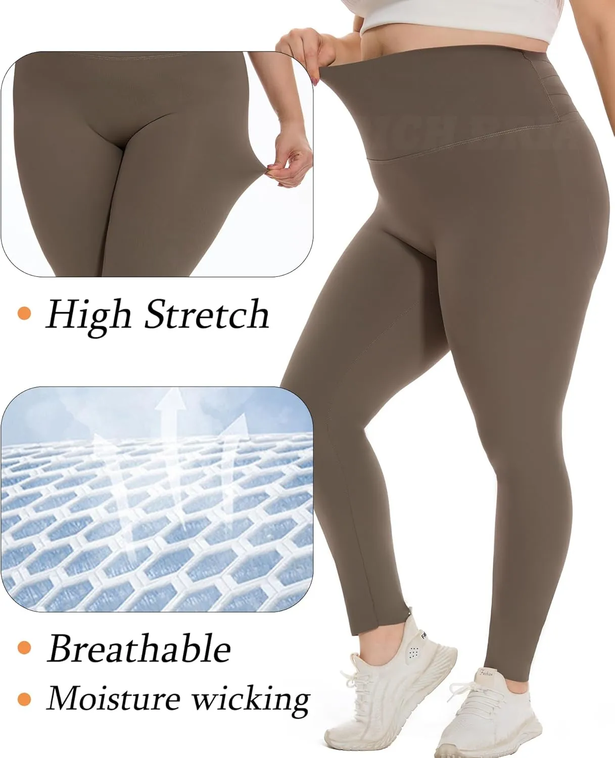 Seamless Butt Lifting Leggings for Women High Waisted Compression Leggings Workout Yoga Pants with Tummy Control