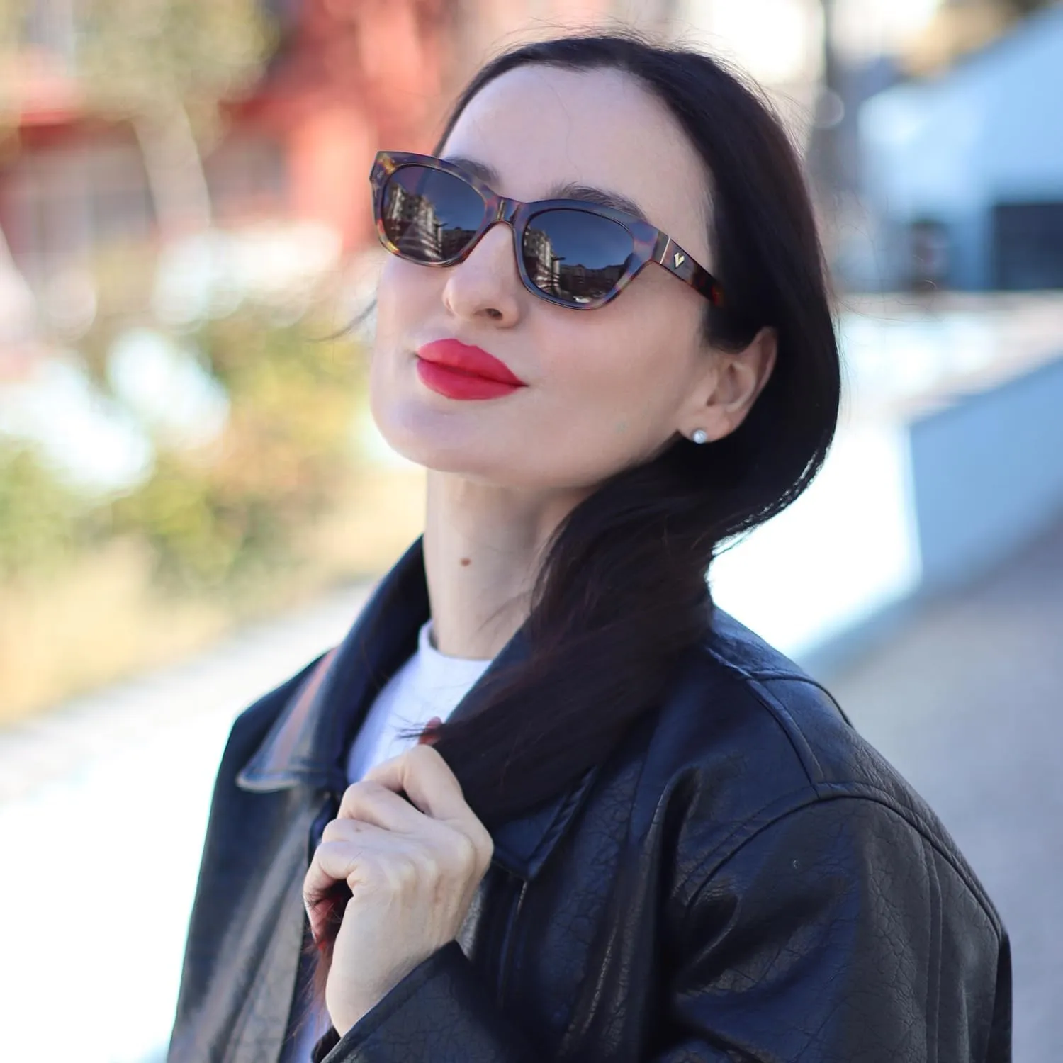 Small Cat Eye Sunglasses for Women | Trendy Sun Glasses for Narrow Face | Polarized & UV400 Protection Shades
