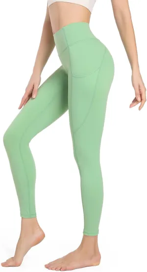 SP3LOPS Yoga Pants with Pockets for Women High Waisted Tummy Control Women's Buttery Soft Yoga Workout Leggings Running Pants