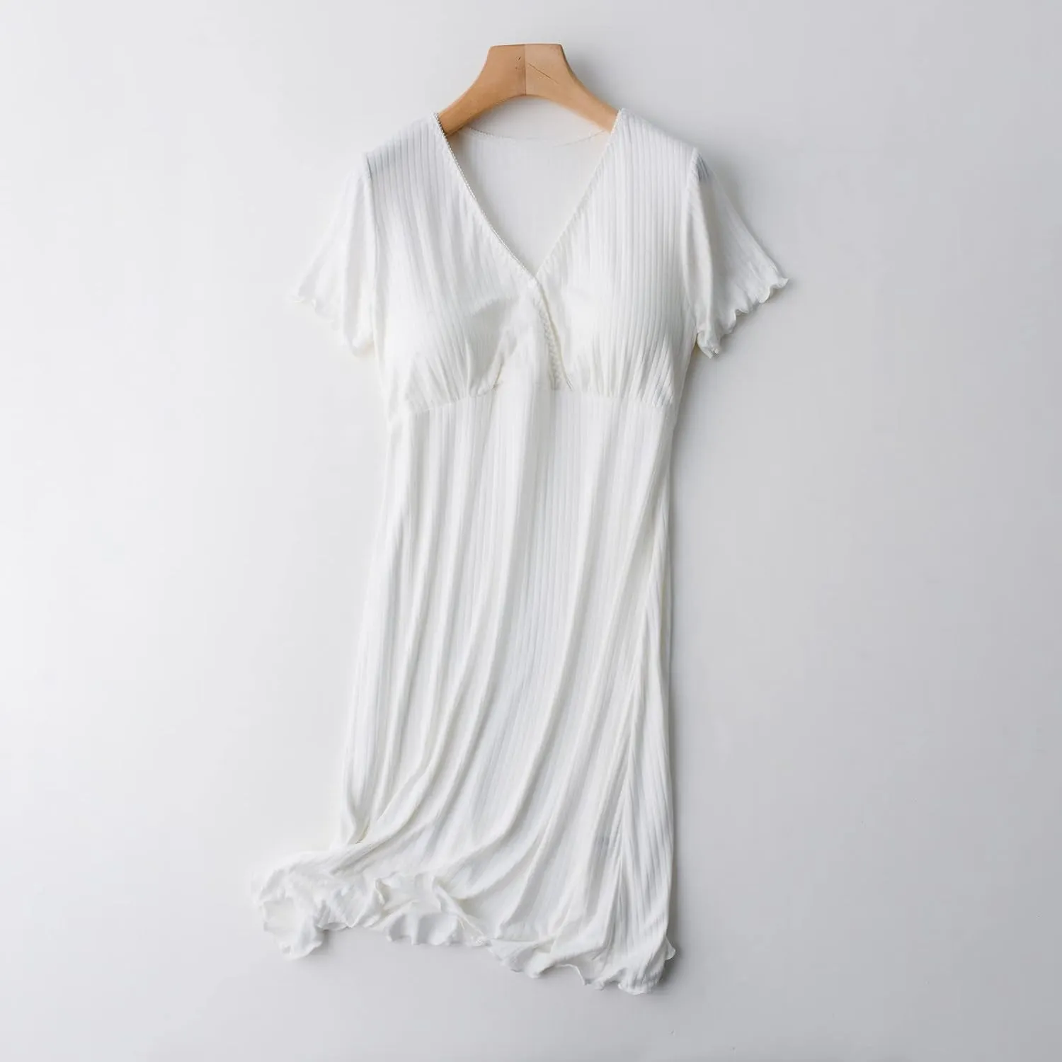 TANGNADE Nursing Dress Maternity Nightgown Sleepwear for Breastfeeding Maternity Dress Comfy Loungewear for Pregnancy
