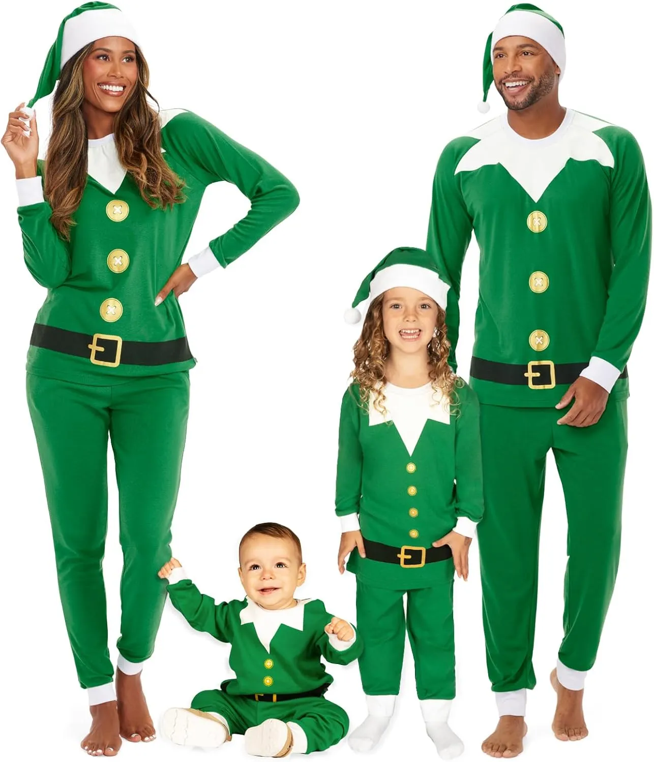 Tipsy Elves Matching Christmas PJs for the Family - Ultra Comfy Classic Two Piece Pajama Sets for the Holidays