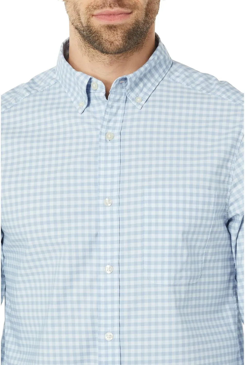 vineyard vines Men's On-The-go Brrr Gingham Shirt