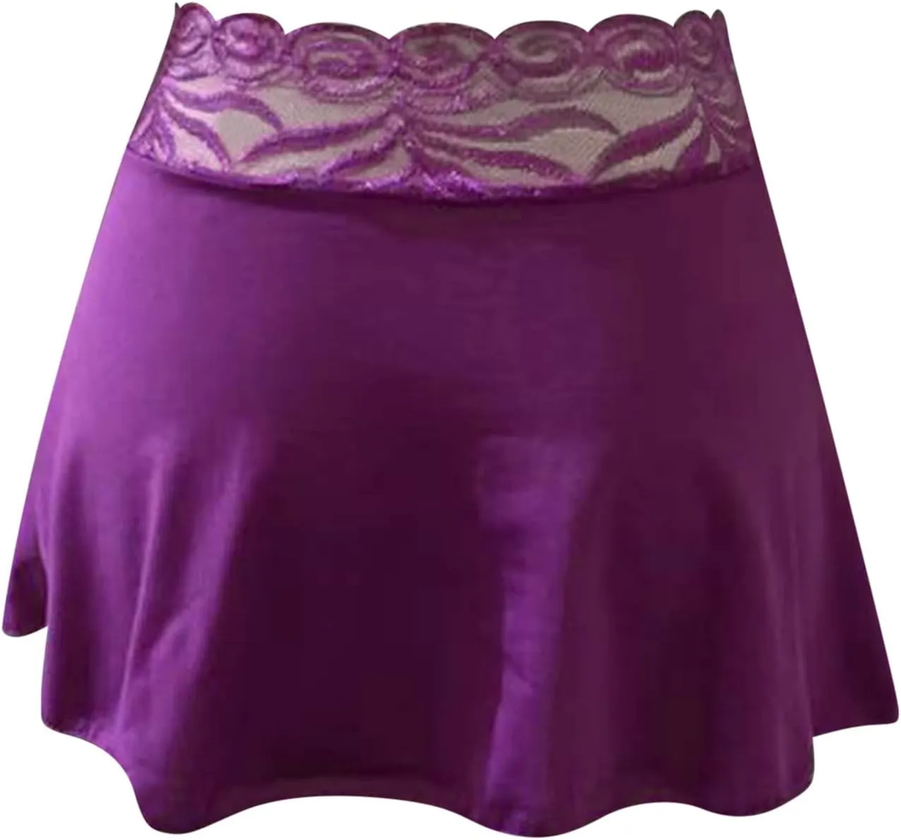 Womens Lingerie V-Neck Nightwear Naughty Babydoll Teddy Hollow-Out Full Slips Underwear Set