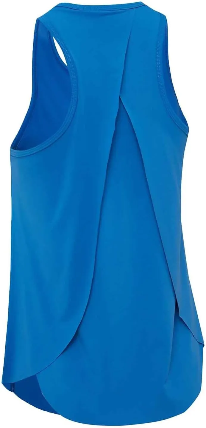 Women's Seamless Tank Top Crew Neck Sleeveless Crop Tops Athletic Tops Workout Racerback Loose Fit Yoga Top Stretch