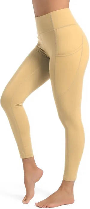 Yoga Leggings for Women with Pockets High Waisted Tummy Control Women's Butt Lift Yoga Workout Leggings Running Pants