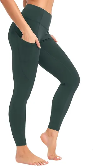Yoga Leggings for Women with Pockets High Waisted Tummy Control Women's Butt Lift Yoga Workout Leggings Running Pants