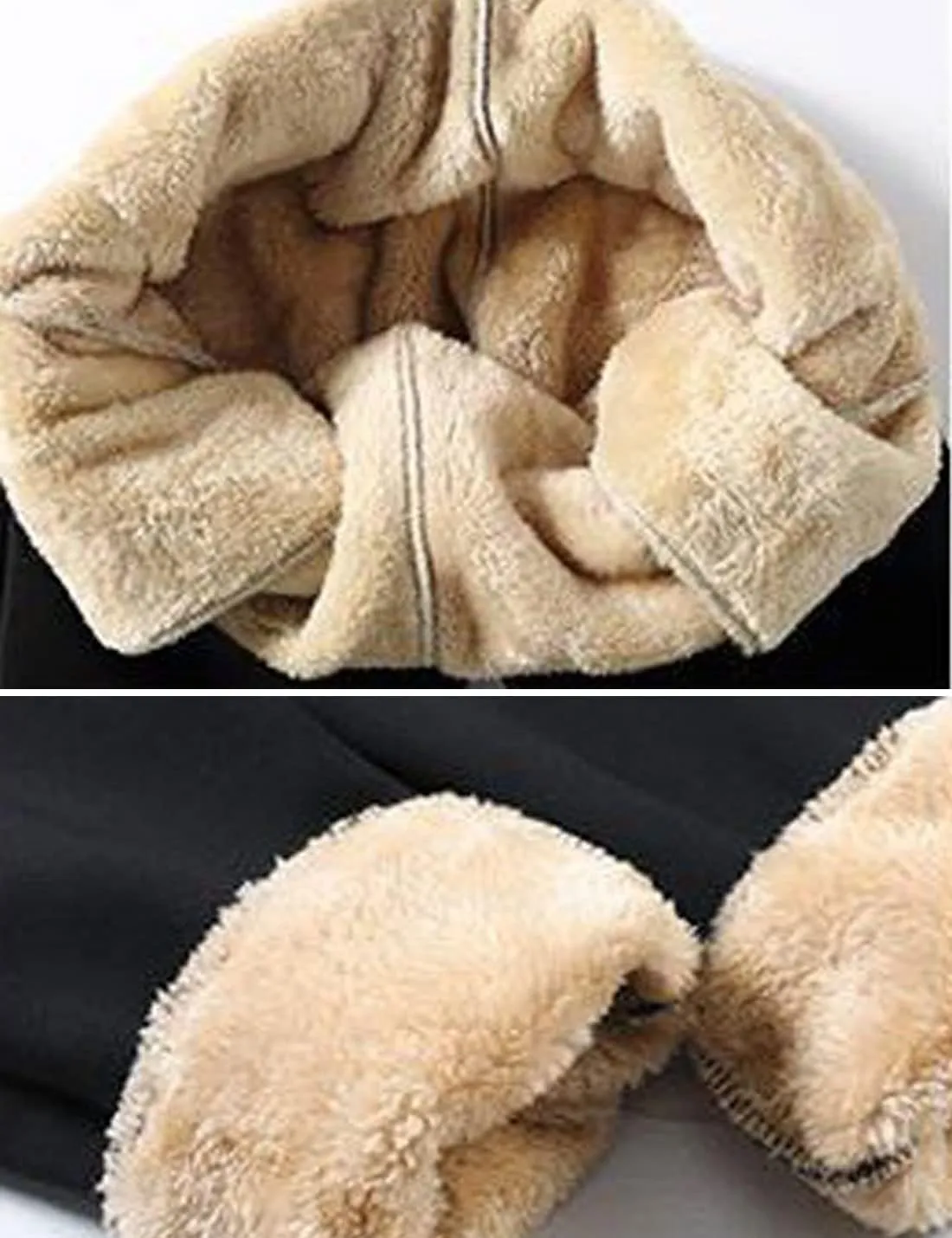 ZGZZ7 Women's Sherpa-Lined Sweatpants Winter Fleece Joggers Loungewear Workout Active Track Pants